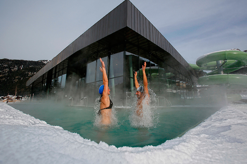 Centro acquatico Dolaondes di Canazei