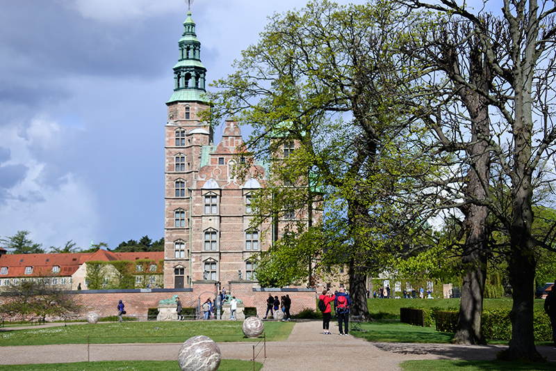 Parco e castello di Rosenborg a Copenhagen
