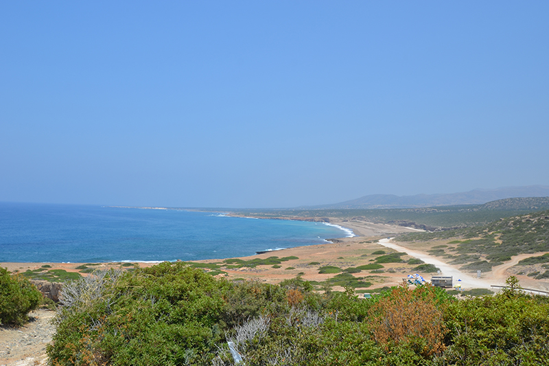 Spiaggia nella penisola di Akamas