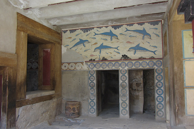 Creta con bambini, Cnosso