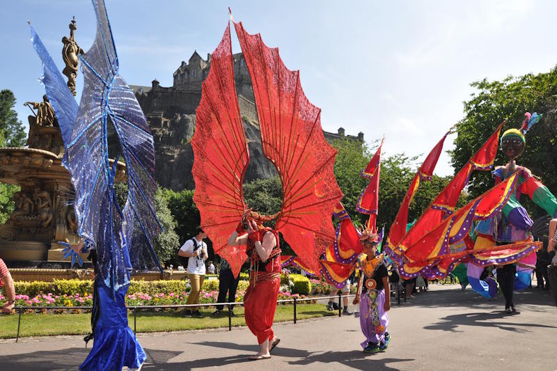 Festival di Edimburgo ad agosto