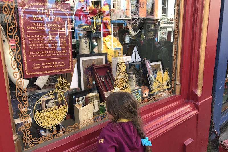 Negozi Harry Potter edimburgo