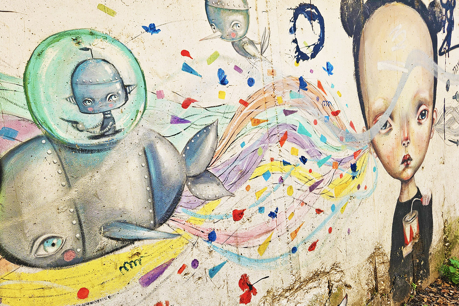 Street art a Roma con i bambini, Via dei Lentuli