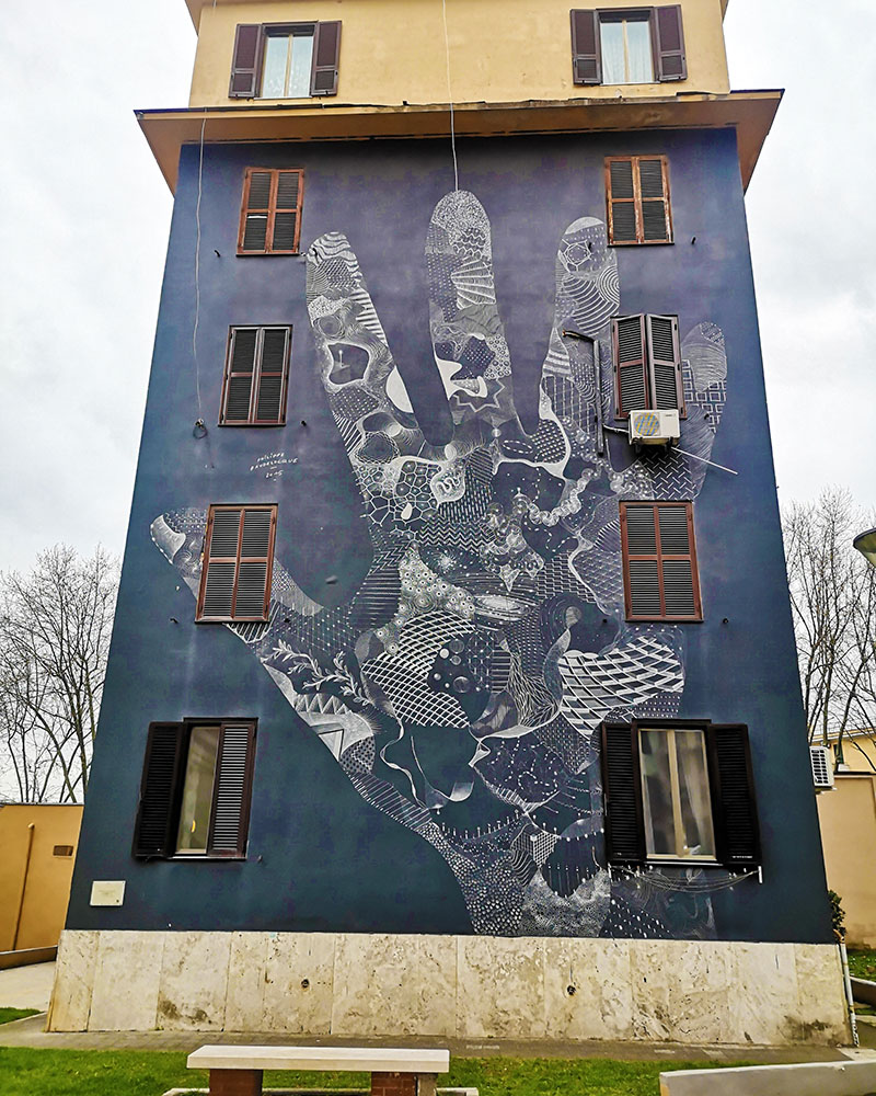 Murales a Tor Marancia, Roma
