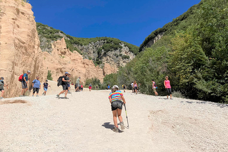 Trekking Lame Rosse con bambini © L. Dorinzi