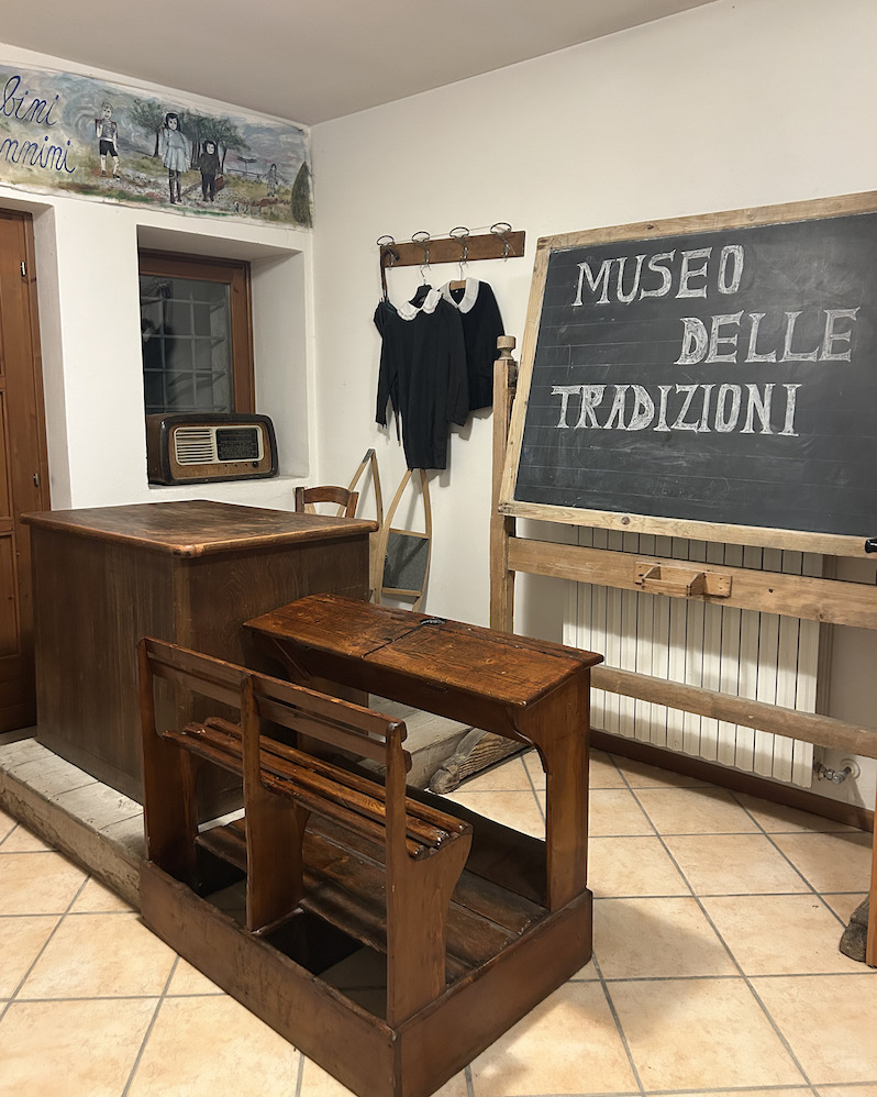 museo delle tradizioni Lusiana con bambini