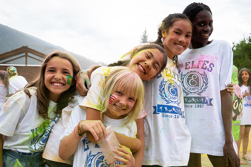 Holi Festival al Summer Camp di Les Elefes, Verbier