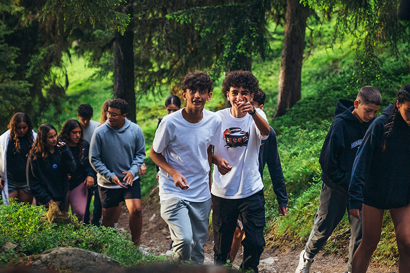 Trekking al Summer Camp di Les Elefes, Verbier