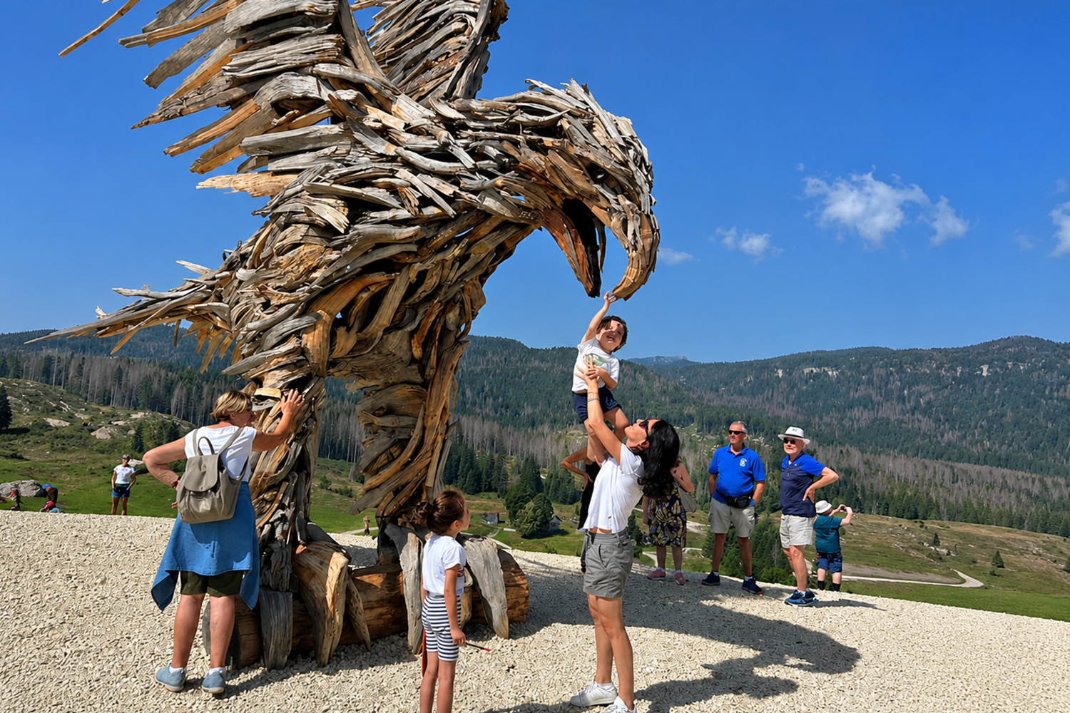 Opere di Vaia, l'Aquila