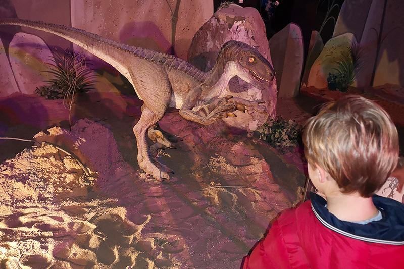 Natale a Cinecittà World, dinosauri