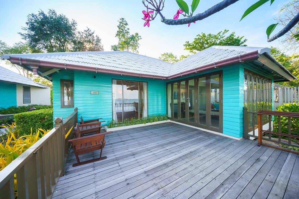 Un cottage nel verde al Sai Kaew Beach Resort