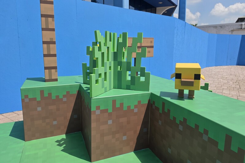 Gardaland: Minecraft Meet the Mobs © Erika Fasan
