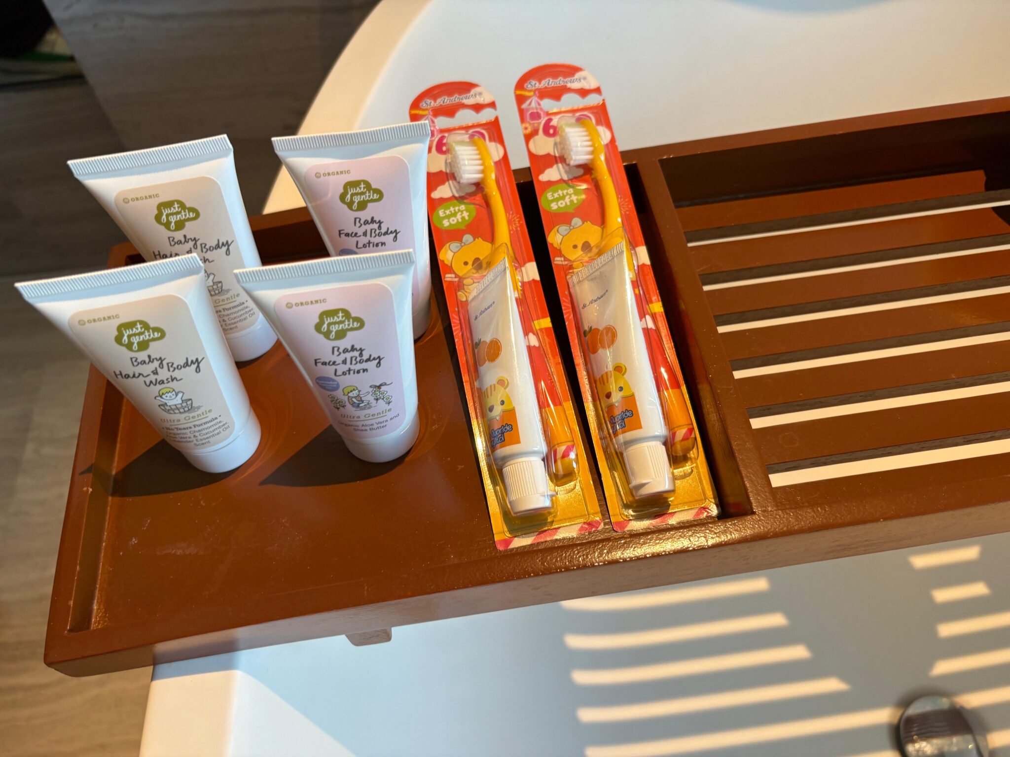 Kit di benvenuto al Capella Bangkok