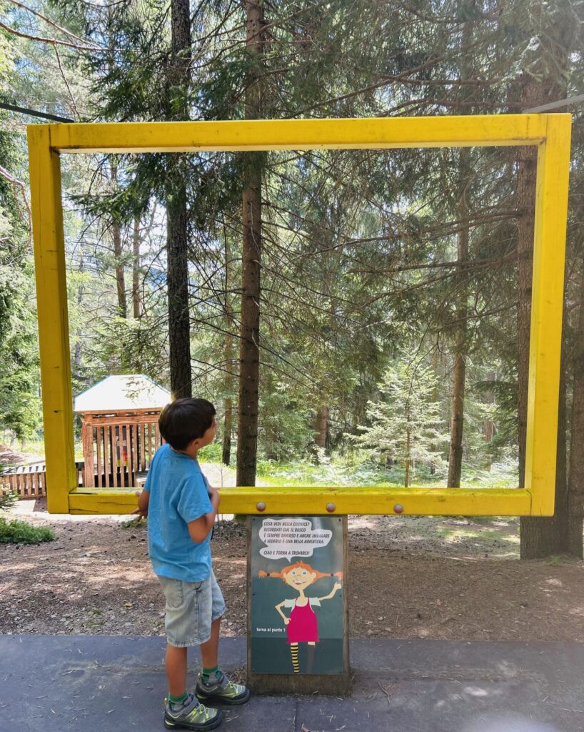 capriana giocabosco parco giochi gratuito val di fiemme