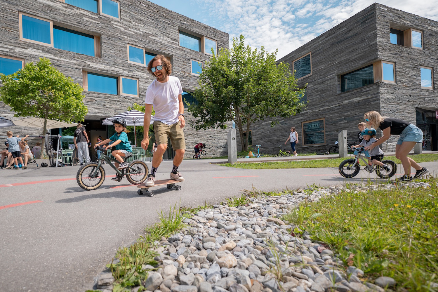 Active family © Gian Ragettli