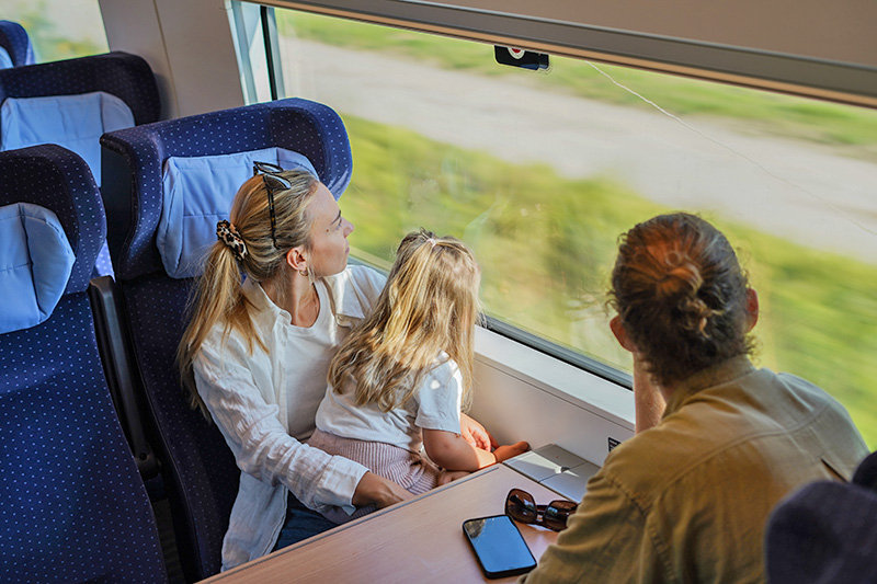 Viaggio in treno per il Tirolo con i bambini