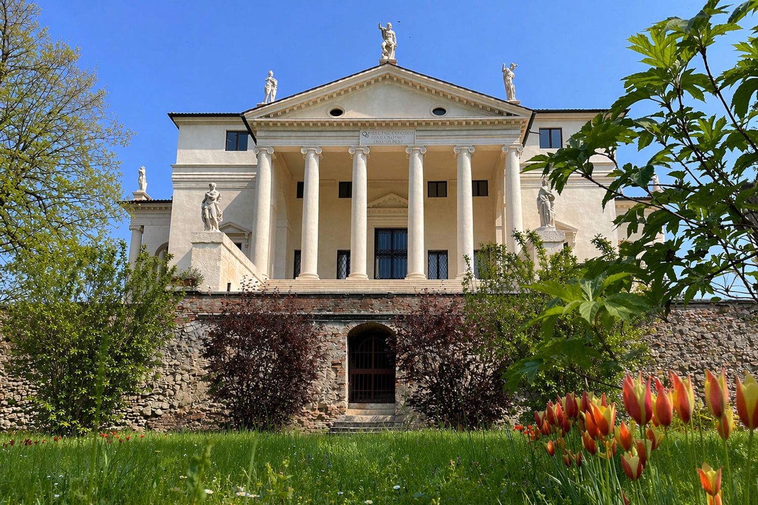 villa la rotonda con bambini