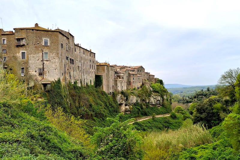 borgo e selva del Lamone