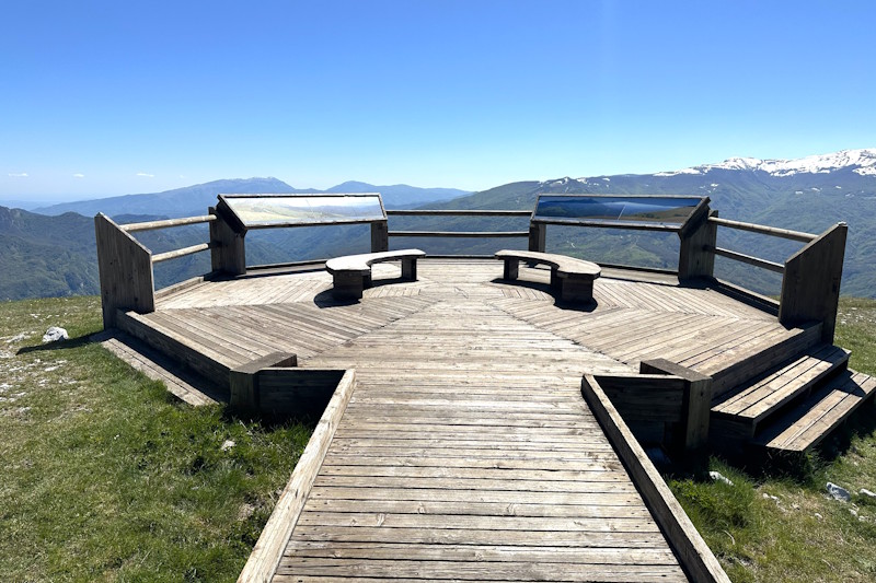 Piattaforma panoramica rifugio Belvedere