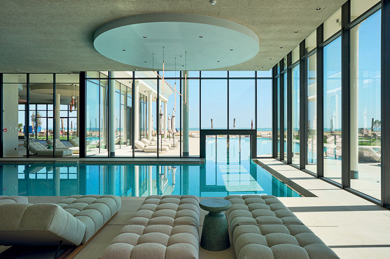 Piscine interne al Cavallino Bianco Caorle-Venezia