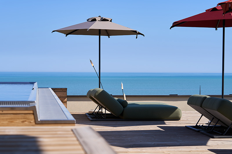 Relax vista mare al Cavallino Bianco Caorle-Venezia