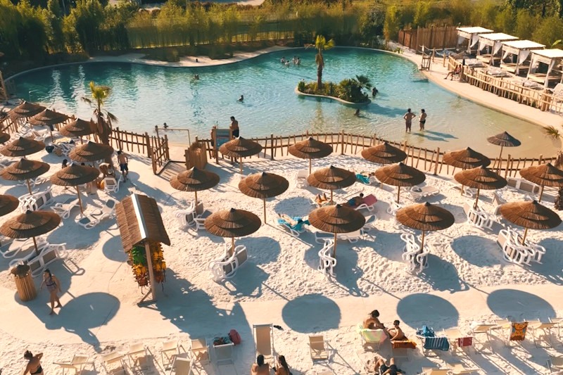 Sabbia bianca ad Acquaworld