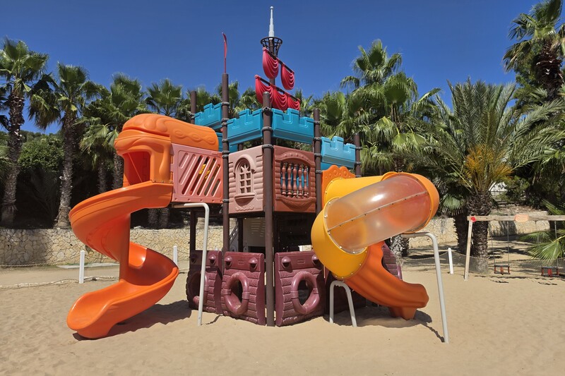 Vieste: Gattarella Family Resort. Giochi in spiaggia