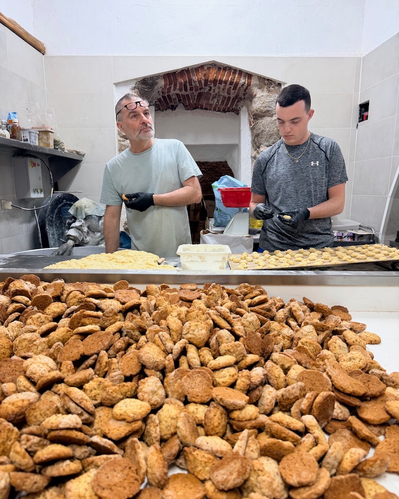 Laboratorio della Biscuiterie Salvatori a Île-Rousse