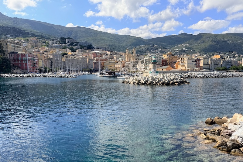 Vista sul Porto Vecchio di Bastia dall'Aldilonda