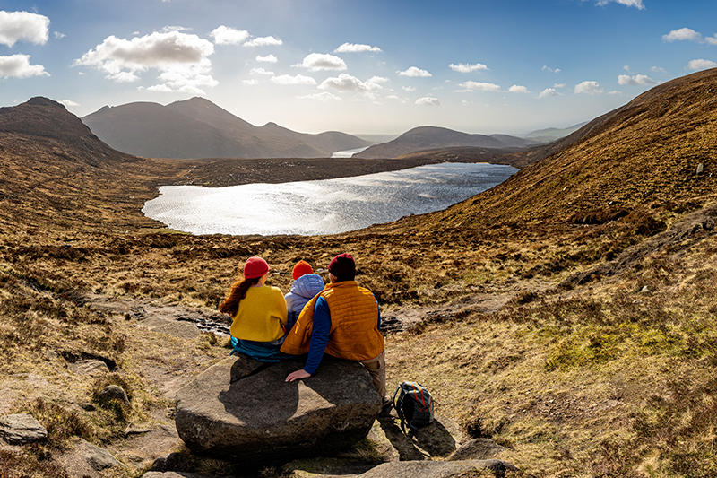 Famiglia alle Mourne Mountains © Rob Durston