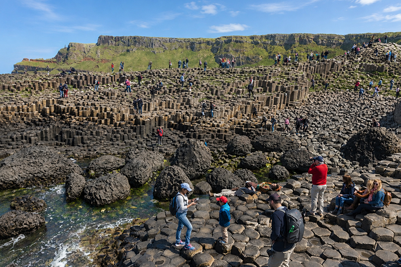Turisti alla Giant's Causeway © LuckyTD