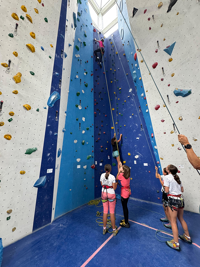 Arrampicata indoor © Sci Club Sestriere