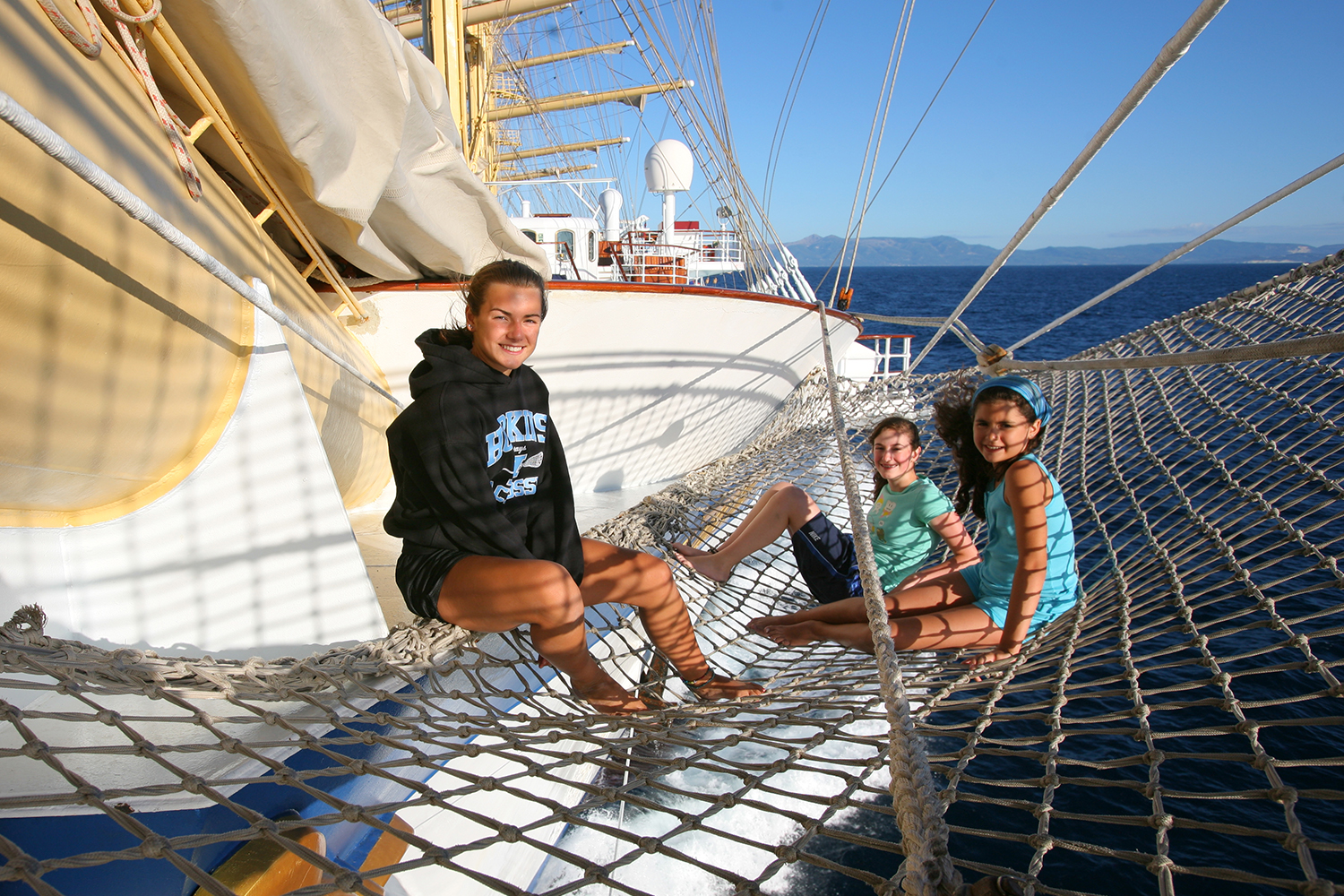 Famiglia su un veliero Star Clippers