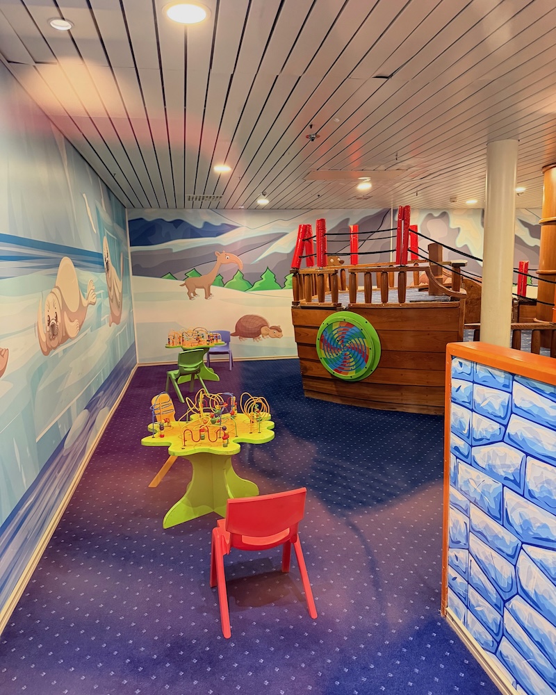 Corsica Ferries stanza giochi