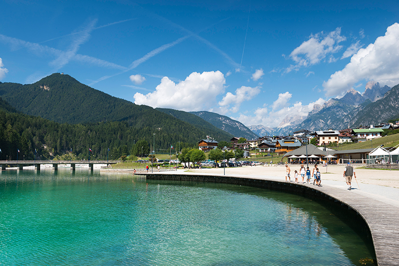Lago Auronzo © Cons. Turistico Tre Cime / Nicola Bombassei