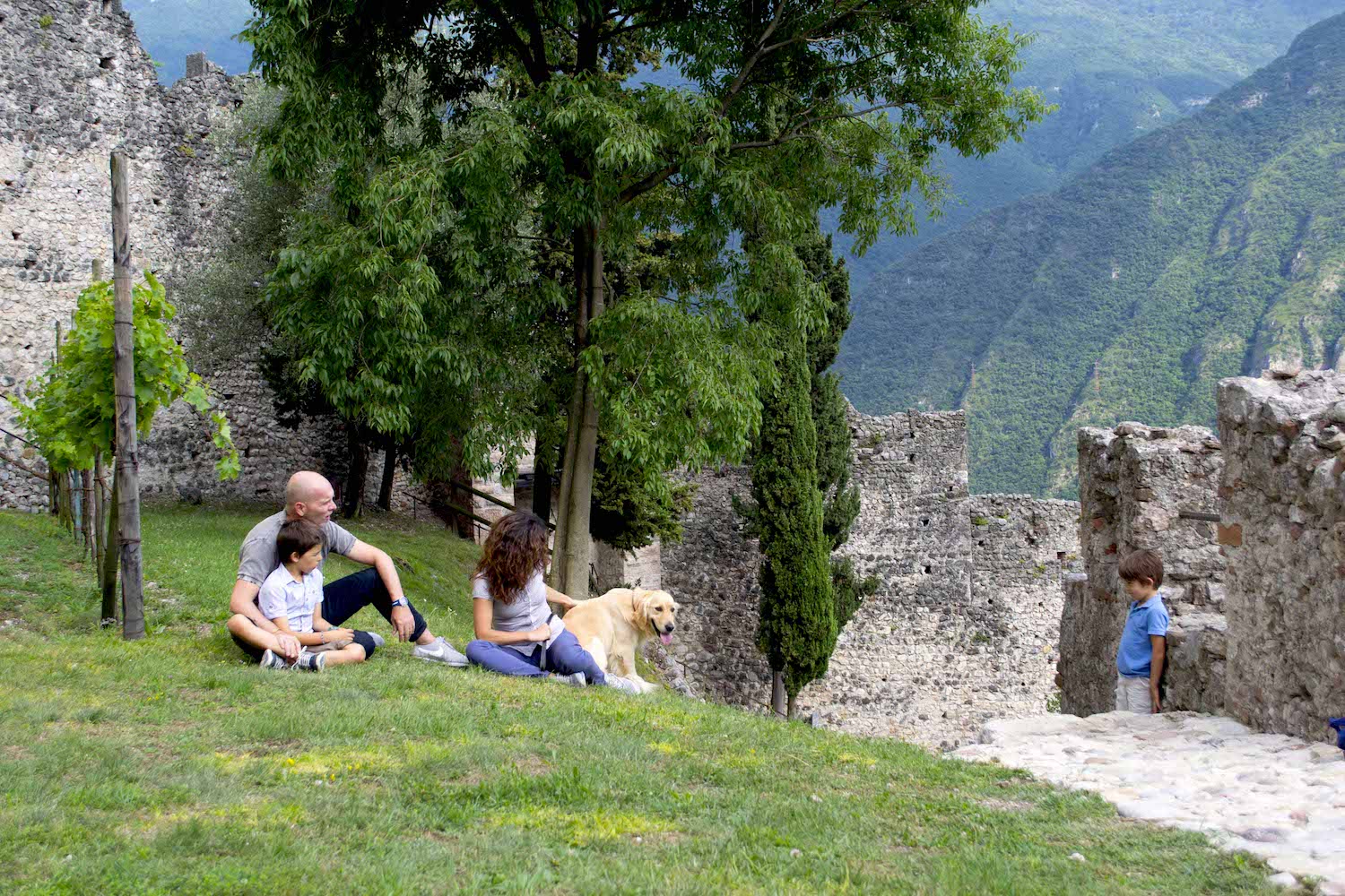 castello di avio con bambini