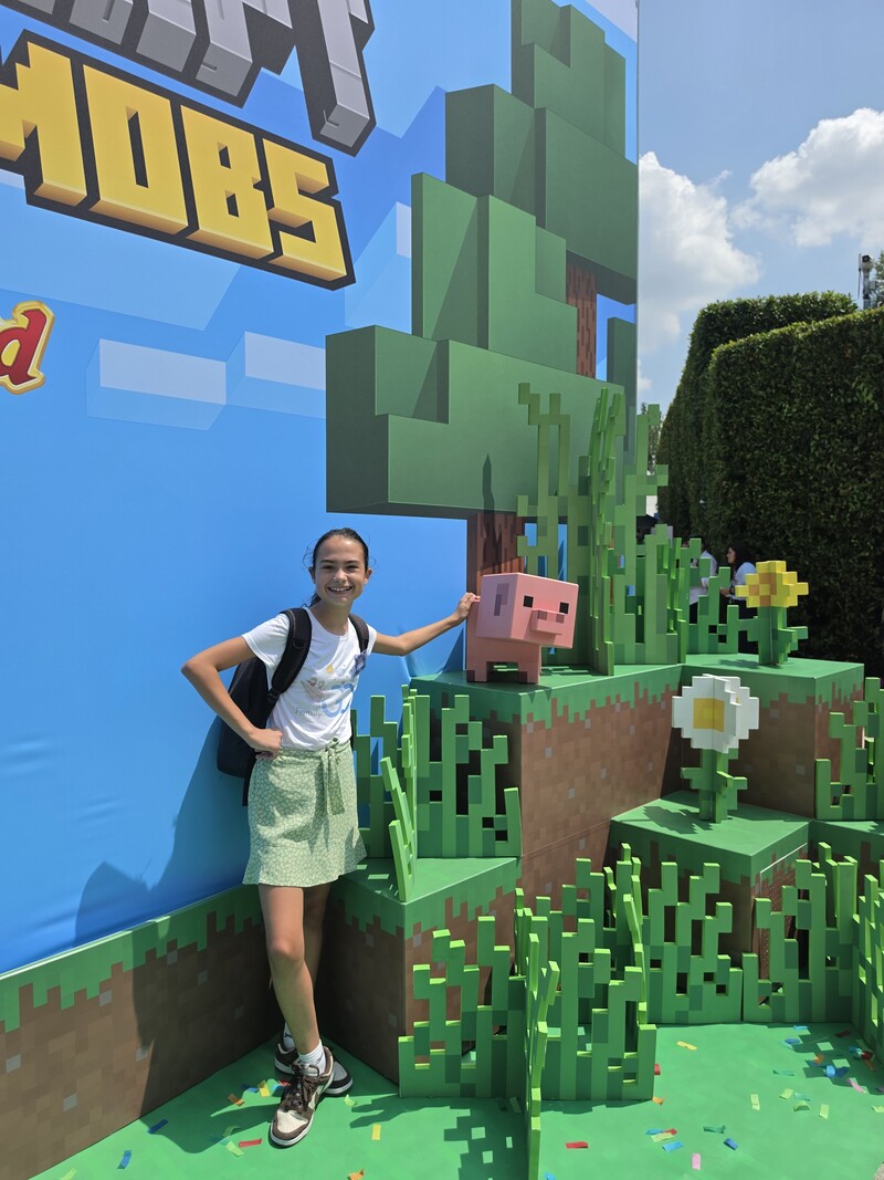 Gardaland: Minecraft Meet the Mobs. Minecraft Hub © Erika Fasan