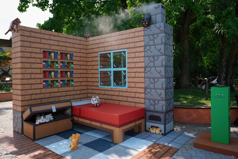 Gardaland: Minecraft Meet the Mobs © Gardaland Resort