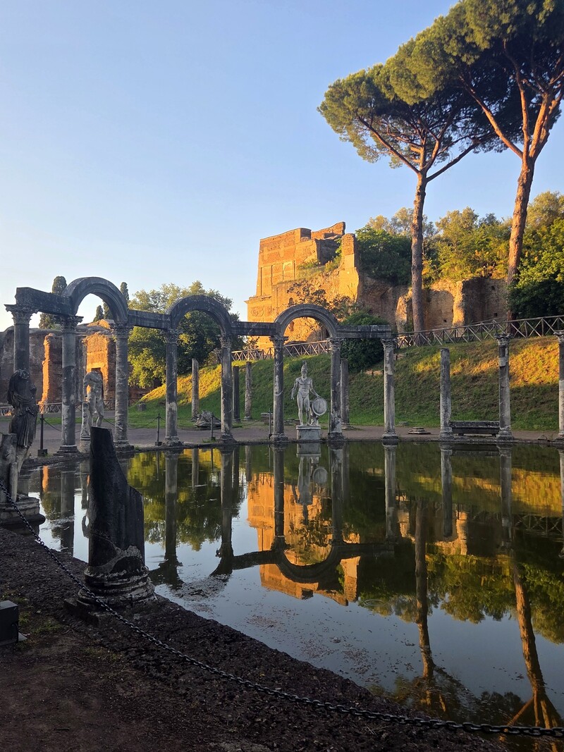 Tivoli: Villa Adriana al tramonto © Istituto Villa-Adriana e villa d'Este