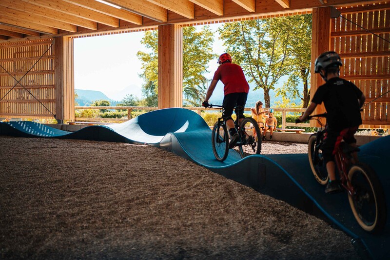 Villach: Drobollach. Pumptrack © Region Villach Tourismus_Martin Hofmann