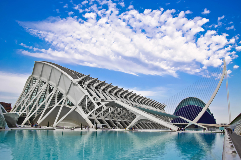 Valencia: Città delle Arti e delle Scienze © kasto/Depositphotos