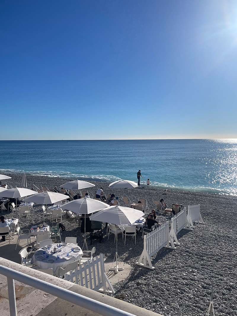 Spiaggia di Nizza © V. Mattei