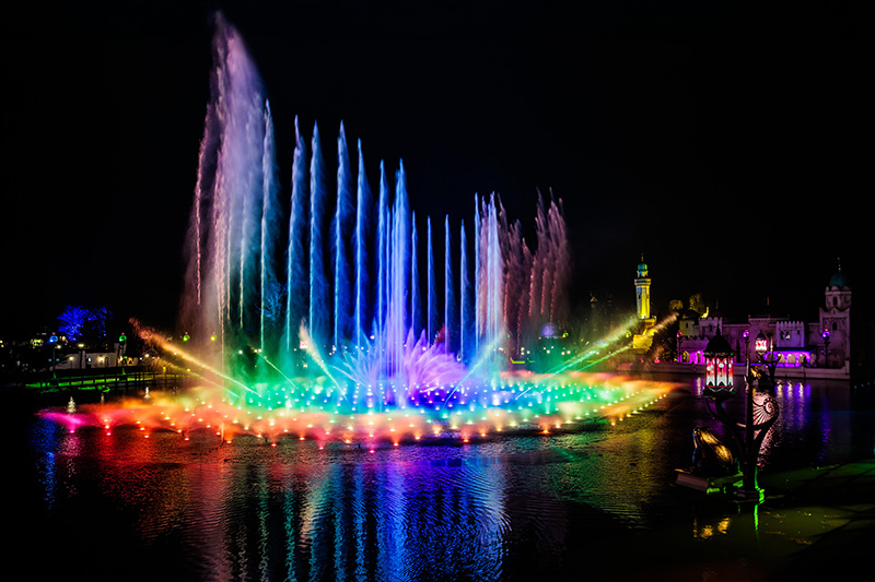 Parco di Efteling, spettacolo Aquanura