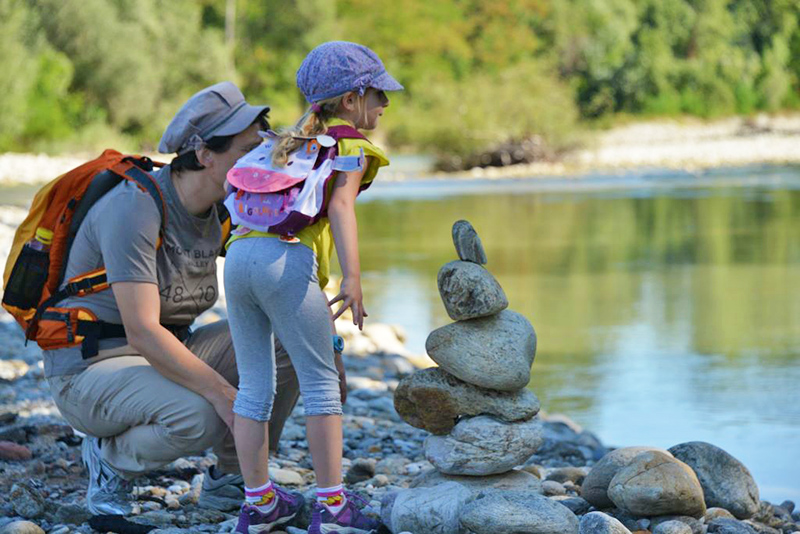 Parchi del Piemonte. Parco Fluviale Gesso e Stura con i bambini