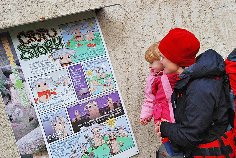Parchi del Piemonte. Sentiero Ciciu del Villar per bambini