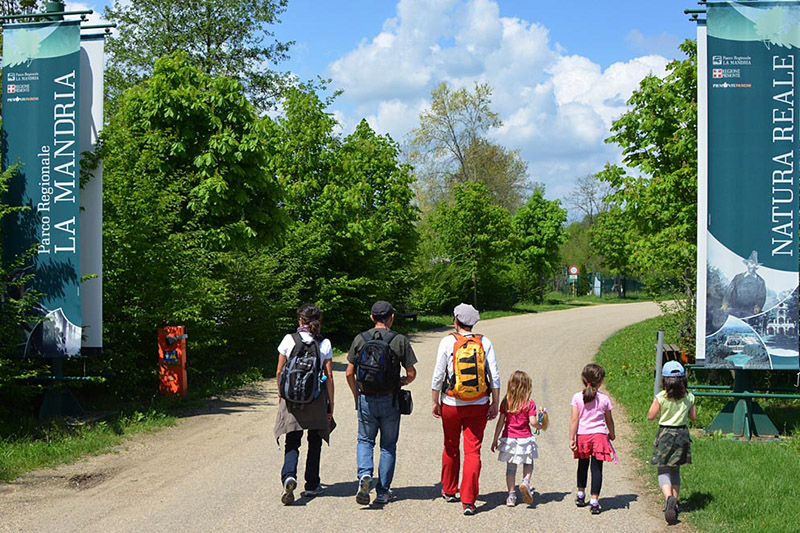 Parco la Mandria vicino Torino con i bambini