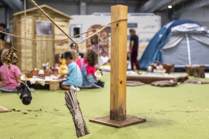Parma: Salone del Camper. Kinderheim