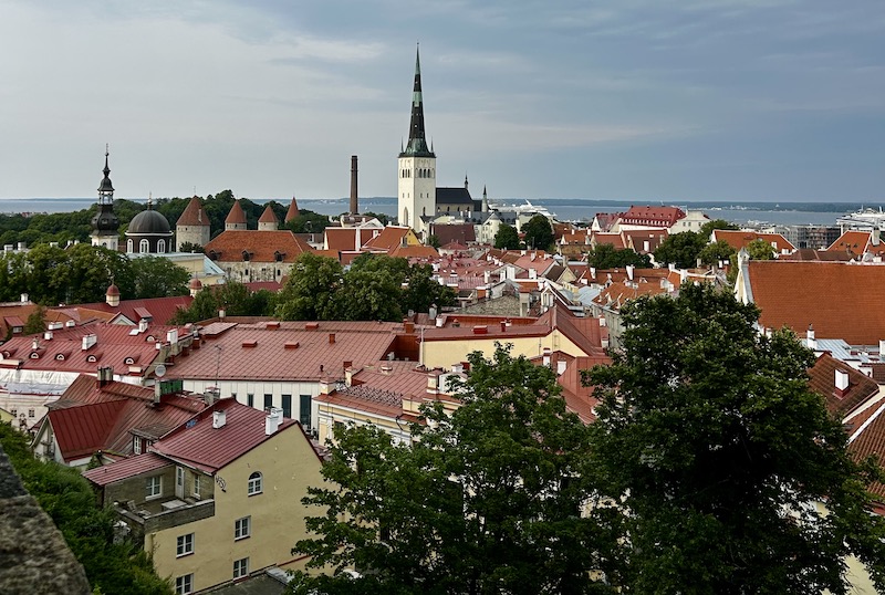 Tallinn dall'alto