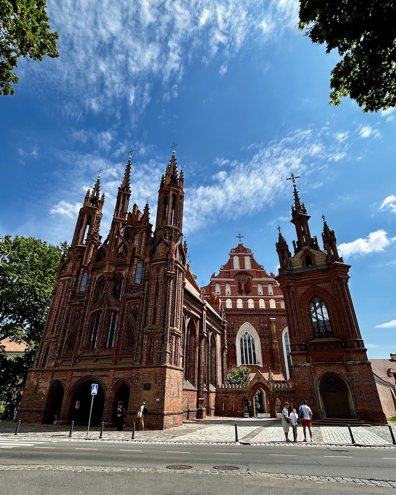 chiesa sant'anna vilnius