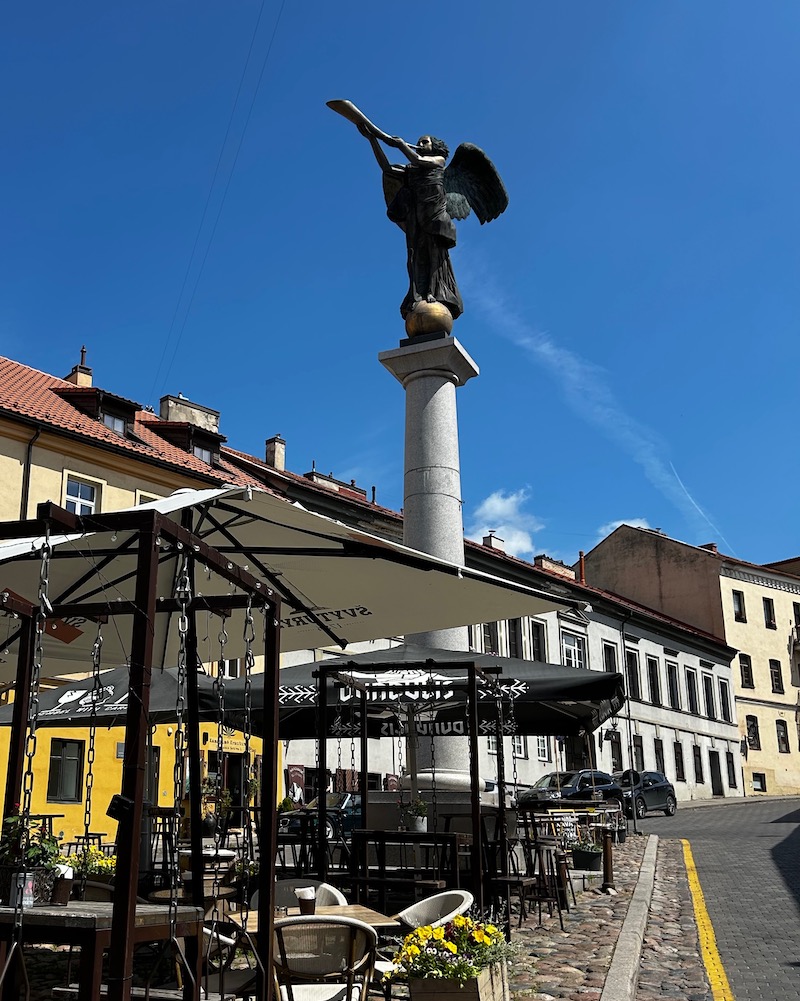 angelo quartiere Uzupis